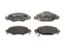 Комплект гальмівних колодок передн, TOYOTA COROLLA VERSO, IST, YARIS, YARIS VERSO 1.0-2.0D 04.99-07.07 ATE (13046058002) зображення 1