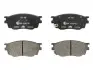 Комплект гальмівних колодок передн, MAZDA 6 1.8 08.02-08.07 ATE (13046058222) зображення 1