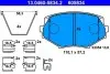 Комплект гальмівних колодок передн, MAZDA MX-5 I, MX-5 II 1.6/1.8 01.93-10.05 ATE (13.0460-5834.2) зображення 1