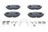 Комплект гальмівних колодок передн, MAZDA MX-5 I, MX-5 II 1.6/1.8 01.93-10.05 ATE (13.0460-5834.2) зображення 2