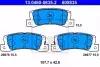 Комплект гальмівних колодок задн, GEO STORM LEXUS ES, RX TOYOTA AVENSIS, CAMRY, CARINA E VI, CARINA V, CELICA, COROLLA, COROLLA FX, HARRIER, SOLARA 1.3-3.0 10.82 ATE (13046058352) зображення 1