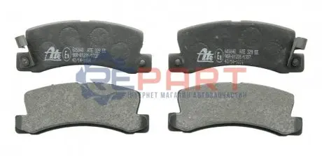 Комплект гальмівних колодок задн, GEO STORM LEXUS ES, RX TOYOTA AVENSIS, CALDINA, CAMRY, CARINA E VI, CARINA V, CELICA, COROLLA, HARRIER 1.3-3.0 10.86 ATE 13046058402
