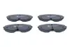 Комплект тормозных колодок передн, NISSAN CEFIRO III, MAXIMA / MAXIMA QX V 2.0-3.5 01.00-11.03 ATE (13046058802) изображение 2