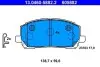 Тормозные колодки дисковые Lexus RX300 00-> ATE (13.0460-5882.2) изображение 1