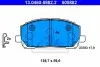 Тормозные колодки дисковые Lexus RX300 00-> ATE (13.0460-5882.2) изображение 3