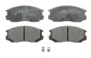 Комплект гальмівних колодок передн, DAIHATSU TERIOS MITSUBISHI COLT V, LANCER VI, MIRAGE V, TREDIA 1.3-2.0 10.86 ATE (13046058892) зображення 1