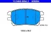 Комплект гальмівних колодок передн, TOYOTA PREVIA II 2.0D/2.4 02.00-02.06 ATE (13046058942) зображення 1