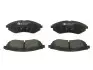 Комплект гальмівних колодок передн, CHEVROLET AVEO / KALOS DAEWOO KALOS 1.2-1.6 09.02 ATE (13046058992) зображення 1