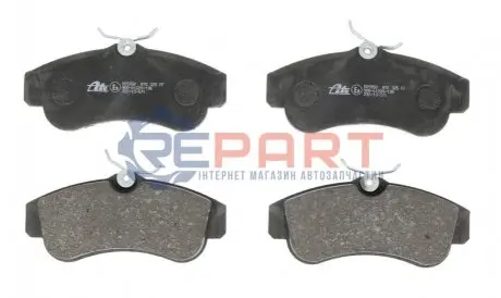 Комплект гальмівних колодок передн, NISSAN ALMERA II, PRIMERA 1.5-2.0LPG 06.90-11.06 ATE 13046059502
