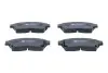 Комплект гальмівних колодок передн, TOYOTA CALDINA, CAMRY, CARINA E VI, CELICA, CHASER, COROLLA, GAIA, PASEO, PICNIC, RAV 4 I, STARLET 1.3-2.2D 04.92-12.07 ATE (13.0460-5951.2) зображення 2