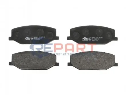 Комплект гальмівних колодок передн, SUZUKI JIMNY, SAMURAI, SJ413 1.0/1.3/1.9D 09.84 ATE 13046059662