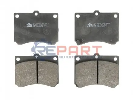 Фото 1 — Комплект гальмівних колодок, дискове гальмо ATE (13046059742) Фото Комплект гальмівних колодок, дискове гальмо ATE (13046059742) зображення 1