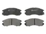 Комплект гальмівних колодок передн, SUBARU IMPREZA, LEGACY I, LEGACY II 1.6-2.2 01.89-12.00 ATE (13046059782) зображення 1