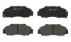 Комплект гальмівних колодок передн, HONDA ACCORD IV, ACCORD V, ACCORD VI, CIVIC VI, CR-V I, HR-V, INTEGRA, LEGEND II, LEGEND III, LEGEND IV, NSX I, ODYSSEY, PRELUDE IV, PRELUDE V 1.6-3.5 06.90 ATE (13046059822) зображення 1