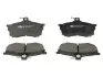 Комплект гальмівних колодок передн, MITSUBISHI CARISMA 1.6/1.9D 05.95-06.06 ATE (13046059872) зображення 1