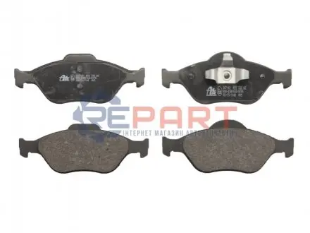 Комплект гальмівних колодок передн, FORD FIESTA, FIESTA IV, FIESTA V, FUSION, KA, PUMA, STREET KA MAZDA 121 III, 2 TOYOTA YARIS 1.0-1.8D 08.95-06.20 ATE 13046071422 Купити в Україні