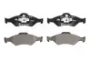 Комплект гальмівних колодок передн, FORD COURIER, FIESTA, FIESTA IV, KA MAZDA 121 III 1.0-1.8D 08.95-12.11 ATE (13046071482) зображення 1