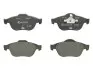 Комплект гальмівних колодок передн, RENAULT ESPACE IV, LAGUNA II, VEL SATIS 1.9D-3.5 03.01-12.15 ATE (13046071592) зображення 1