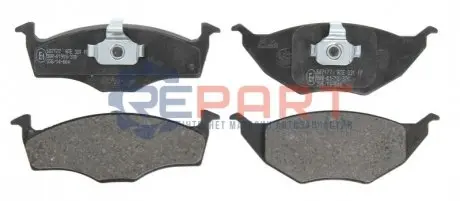 Комплект гальмівних колодок передн, AUDI A2 VW LUPO I 1.2D 07.99-08.05 ATE 13046071772