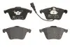 Фото Комплект гальмівних колодок передн, AUDI A3 SEAT LEON SKODA SUPERB II VW EOS, GOLF IV, GOLF V, GOLF VI, PASSAT B6 1.2-Electric 05.03-08.15 ATE (13046072002) зображення 1