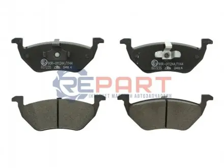 Комплект гальмівних колодок задн, FORD MAVERICK FORD USA ESCAPE MAZDA TRIBUTE 2.0/2.3/3.0 09.00 ATE 13046072352