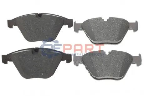 Комплект гальмівних колодок передн, BMW 3 (E90), 3 (E91), 3 (E92), 3 (E93), X1 (E84), Z4 (E89) 1.6-3.0D 12.04-08.16 ATE 13046072382 Купити в Україні
