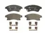 Фото Комплект гальмівних колодок передн (з комплектуючими), CHEVROLET AVEO, CRUZE OPEL ASTRA J, ASTRA J GTC 1.2-2.0D 05.09 ATE (13046072622) зображення 1