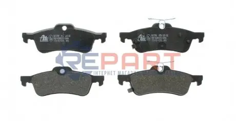 Комплект гальмівних колодок задн, HONDA CIVIC IX 1.4-2.4 02.12 ATE 13046072902 Купити в Україні