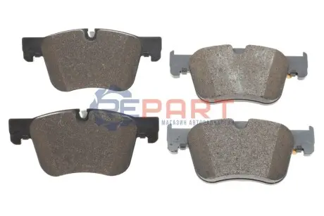 Комплект гальмівних колодок передн, DS DS 7 CITROEN BERLINGO, C4 GRAND PICASSO II, C4 PICASSO II, C4 SPACETOURER, C5 AIRCROSS, GRAND C4 SPACETOURER OPEL COMBO 1.2-Electric 02.13 ATE 13046073392 Купити в Україні