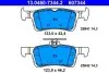 Тормозные колодкиTYL FORD ATE (13046073442) изображение 1