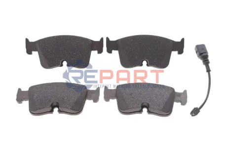 Комплект гальмівних колодок передн, AUDI A3, A3 ALLSTREET CUPRA FORMENTOR, LEON, LEON SPORTSTOURER, TERRAMAR SEAT LEON, LEON SPORTSTOURER SKODA OCTAVIA IV, SUPERB IV 1.0-2.5 07.19 ATE 13046073712 Купити в Україні