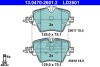 Комплект тормозных колодок из 4 шт. дисков 13.0470-2601.2