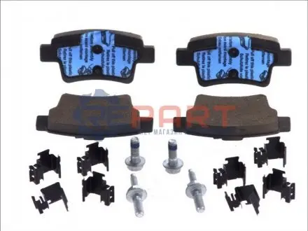 Керамічні гальмівні колодки задн, CITROEN C4 GRAND PICASSO I, C4 PICASSO I 1.6-2.0D 10.06-12.13 ATE 13047038362