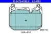 Тормозные колодки (передние) BMW X1 (F48)/X2 (F39) 18- B47/B48 (Brembo) ATE (13047047022) изображение 1