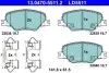 Керамічні гальмівні колодки передн, OPEL INSIGNIA B, INSIGNIA B COUNTRY, INSIGNIA B GRAND SPORT 1.5-2.0D 03.17 ATE (13.0470-5511.2) зображення 1