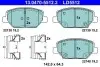 Керамічні гальмівні колодки передн, OPEL INSIGNIA B, INSIGNIA B COUNTRY, INSIGNIA B GRAND SPORT 1.5-2.0D 03.17 ATE (13.0470-5512.2) зображення 1