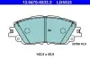 Тормозные колодки (передние) Toyota Camry 17-/Rav4/Lexus ES/UX 18- ATE (13047055332) изображение 1