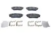 Керамічні тормозные колодки передн, HYUNDAI I40 I, I40 I CW, IX35, KONA, SONATA VII, TUCSON KIA CADENZA II, CEE'D, CEED, OPTIMA, PRO CEE'D, PROCEED, SOUL II, SPORTAGE III 1.0-Electric 08.09 ATE (13047056472) изображение 2