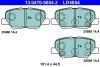 Тормозные колодки (задние) Citroen C4 Aircross/Mazda 6/Mitsubishi Outlander III/Peugeot 4008 12- ATE (13047056542) изображение 1