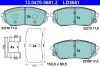 Колодки гальмівні (передні) Kia Sorento 15 ATE (13.0470-5681.2) зображення 1
