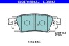 KLOCKI HAM. TOYOTA T. C-HRCAMRY 1,2-2,5 16- CERAMIC ATE 13.0470-5693.2 (фото 1)