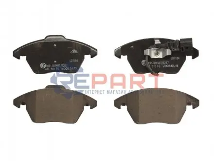 Керамічні гальмівні колодки передн, AUDI A1, A3, TT SEAT ALTEA, ALTEA XL, IBIZA IV, IBIZA IV SC, IBIZA IV ST, LEON, TOLEDO III, TOLEDO IV SKODA FABIA II, FABIA II PRAKTIK 1.0-Electric 02.98 ATE 13047071842 Купити в Україні