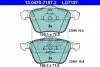 Керамічні гальмівні колодки передн, VOLVO S60 I, S80 I, V70 II, XC90 I 2.0-4.4 05.98-12.14 ATE (13047071872) зображення 1