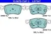 Фото Керамічні гальмівні колодки передн, FORD FOCUS IV, KUGA III, PUMA 1.0-2.5H 01.18 ATE (13.0470-7347.2) зображення 1