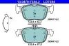 Тормозные колодки (задние) Audi A3/Seat Leon/Skoda Octavia/VW Golf VIII 19-/Caddy 20- ATE (13047073542) изображение 1