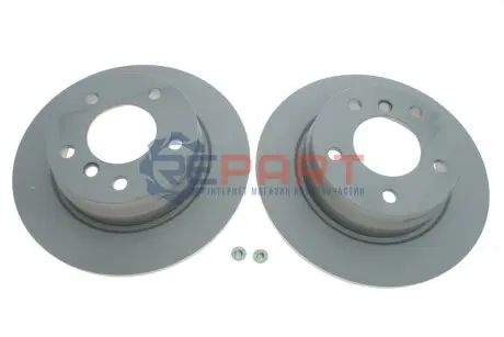 Фото Диск гальмівний (задній) BMW 3 (E36) 90-99/3 (E46) 98-06 (280x10) (з покриттям) (повний) ATE (24011002021) зображення 1