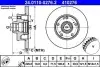 Диск гальмівний задн Лів/Прав SEAT TOLEDO I VW CORRADO, GOLF III, PASSAT B3/B4, VENTO 1.6-2.9 05.91-04.99 ATE (24011002762) зображення 1