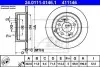 Тормозной диск ATE (24.0111-0146.1) изображение 1
