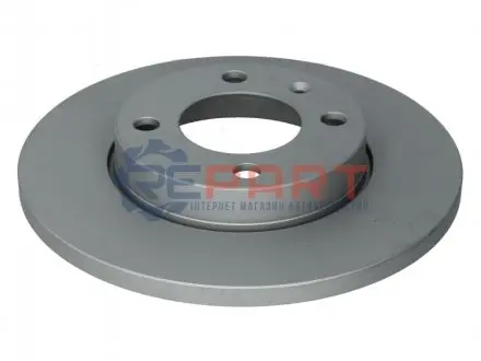 Фото Диск гальмівний (передній) VW Caddy 82-92/Golf 74-99/Passat 73-88/Polo 95-02 (239x12)(з покр)(повний) ATE (24011201061) зображення 1