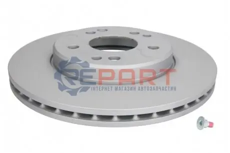 Фото Диск гальмівний (передній) MB 190 (W201) 85-93/E-class (W124) 85-98 (284x22) (замінено на 0986478186) ATE (24012201231) зображення 1